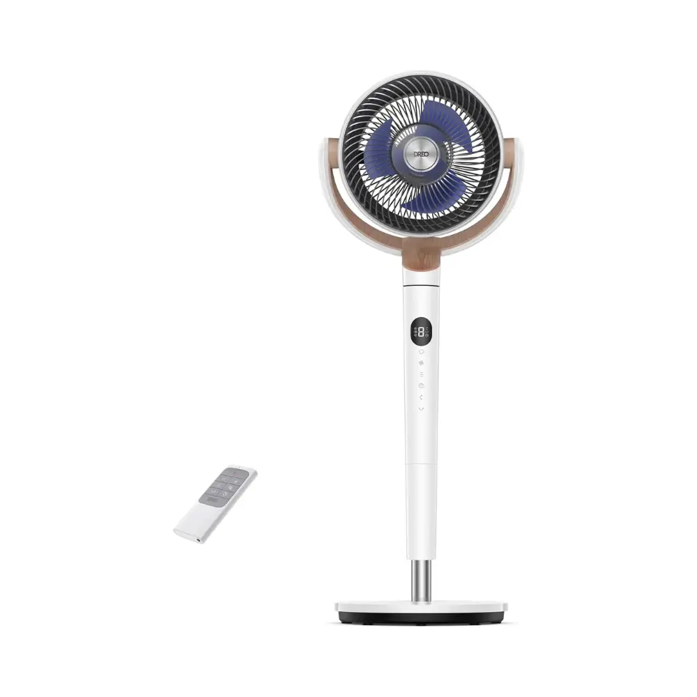 Ventilateur rafraîchissant DREO — ventilateur sur pied blanc — image 2